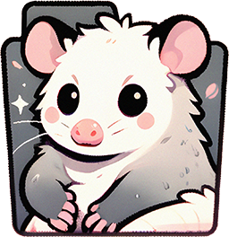 Cozy Opossum Icon